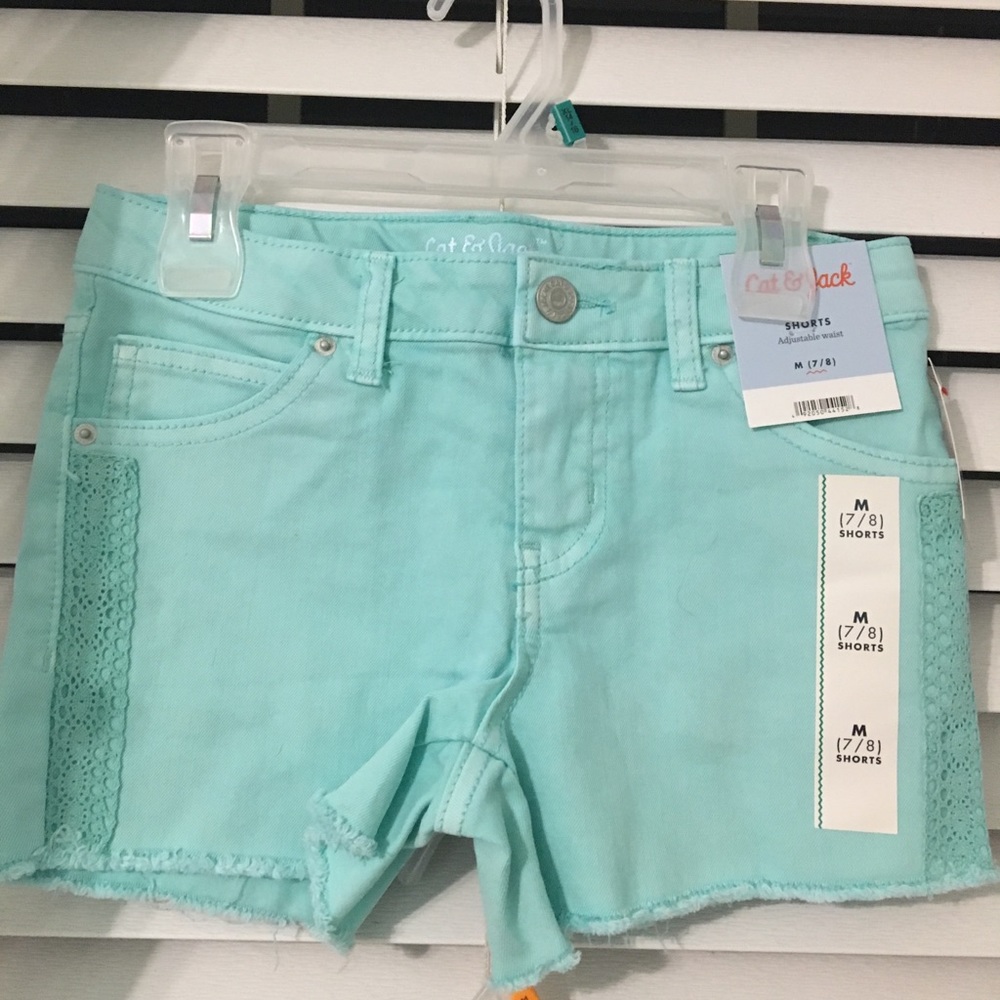 Blue shorts